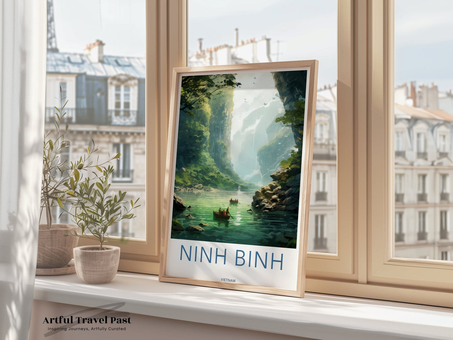 Ninh Binh Poster - Vietnam Wall Art