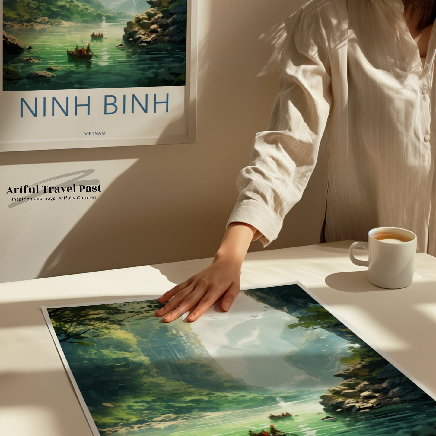 Ninh Binh Poster - Vietnam Wall Art