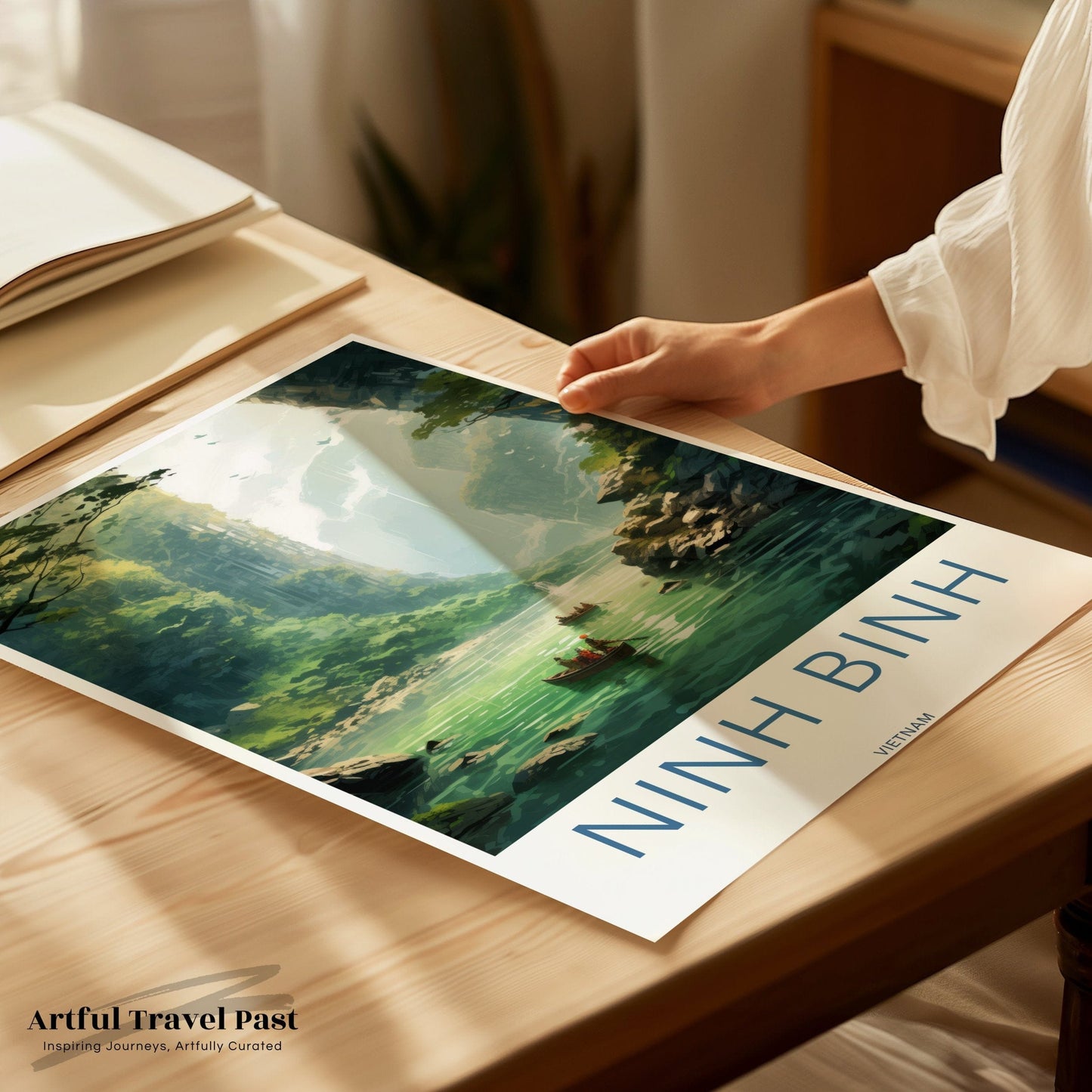 Ninh Binh Poster - Vietnam Wall Art