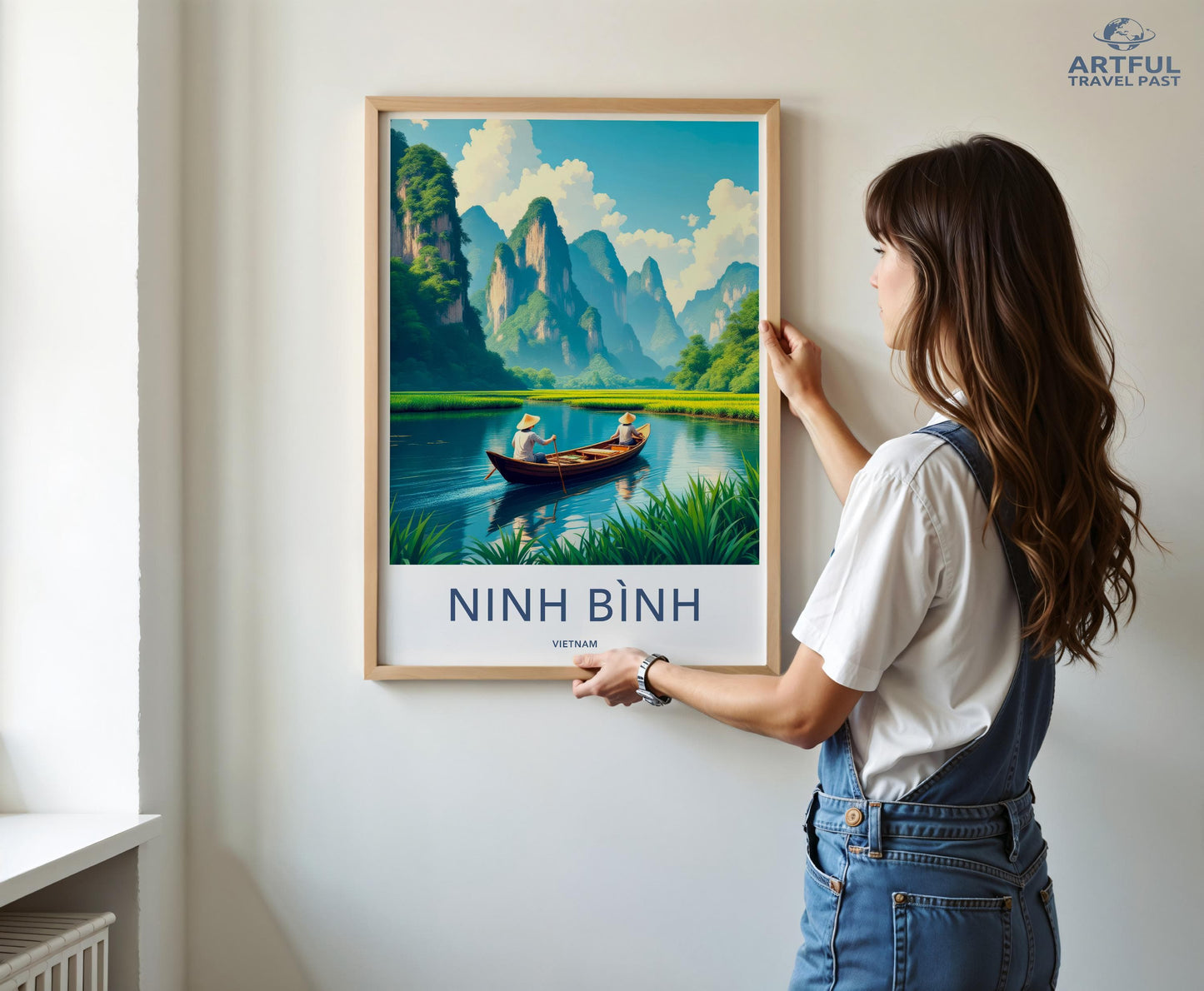 Ninh Binh Poster - Vietnam Wall Art