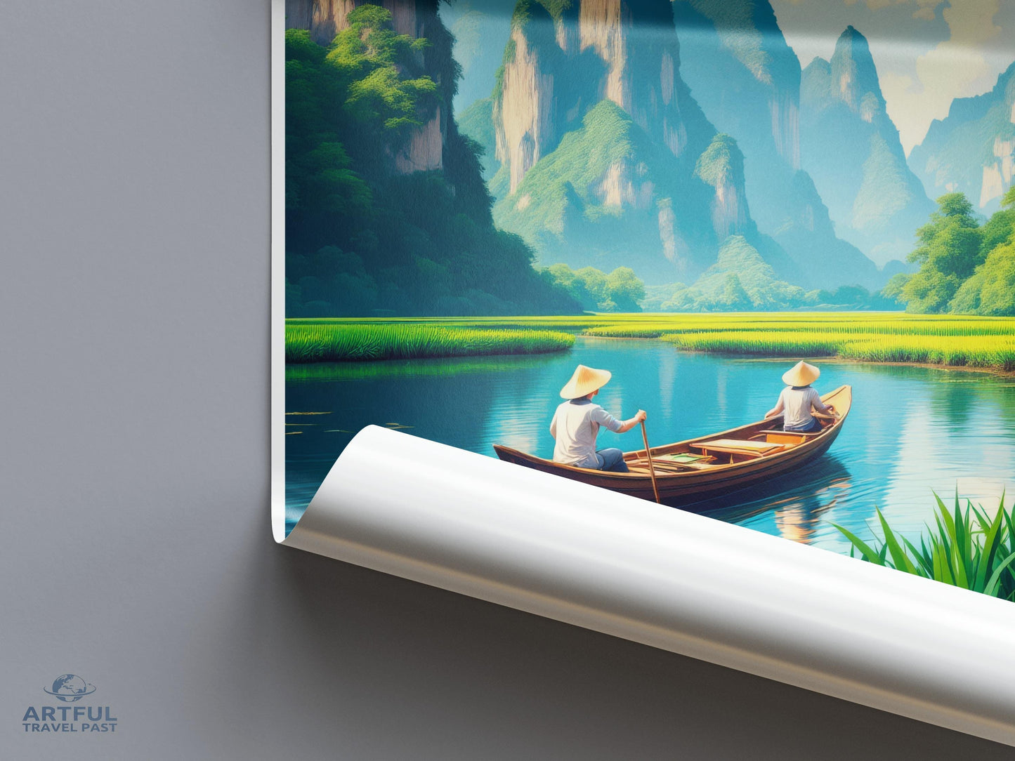 Ninh Binh Poster - Vietnam Wall Art