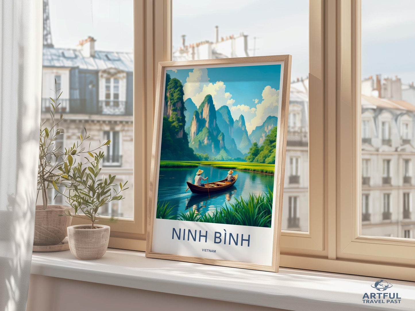 Ninh Binh Poster - Vietnam Wall Art