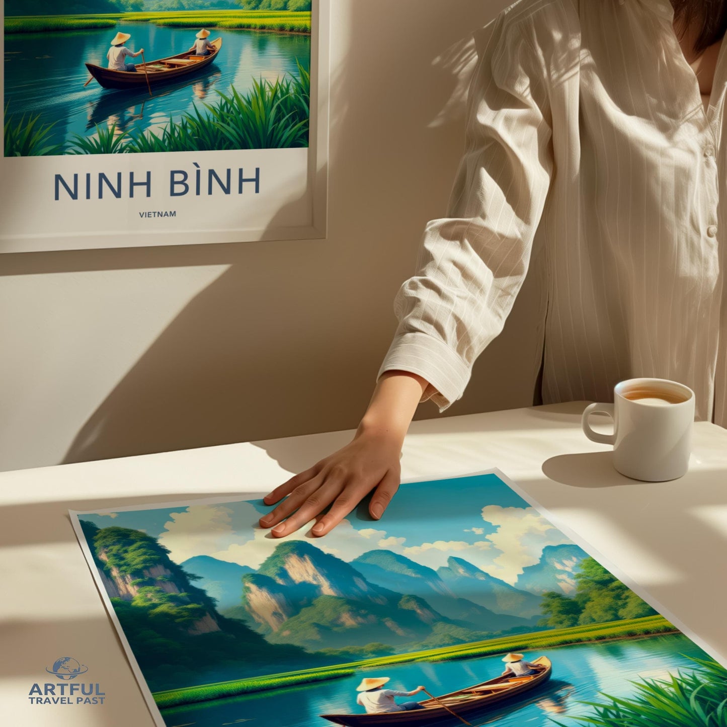 Ninh Binh Poster - Vietnam Wall Art