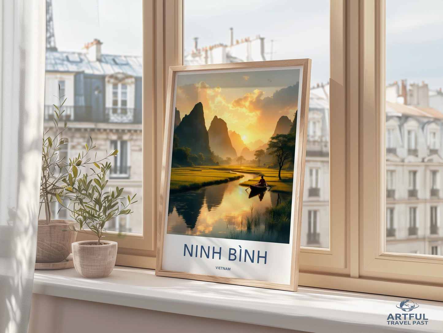 Ninh Binh Poster - Vietnam Wall Art