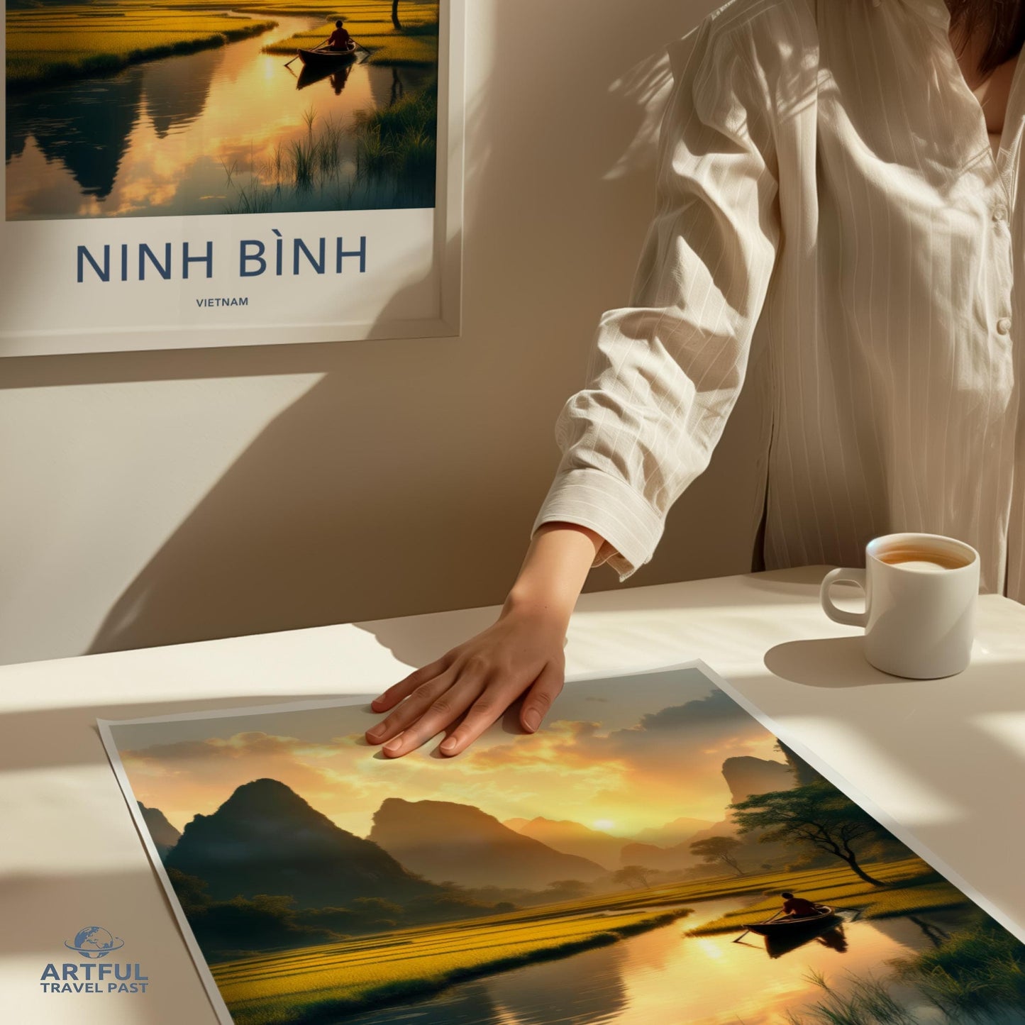 Ninh Binh Poster - Vietnam Wall Art