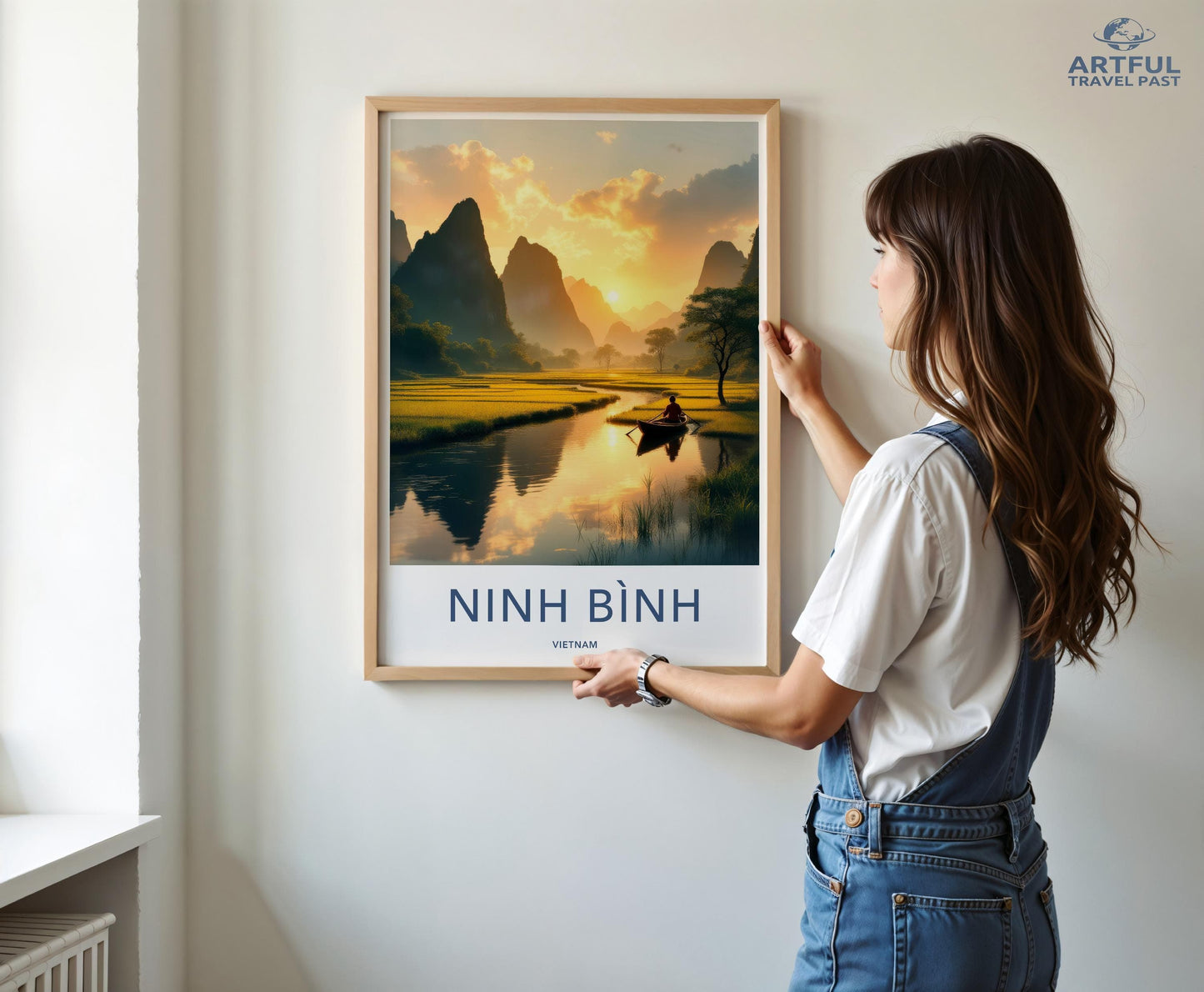 Ninh Binh Poster - Vietnam Wall Art