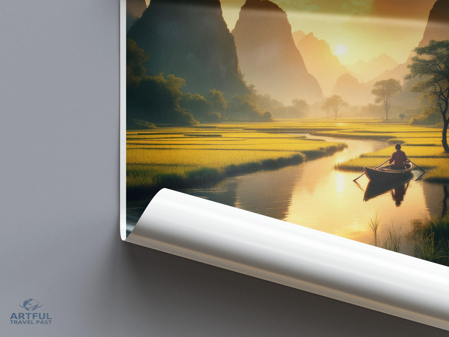 Ninh Binh Poster - Vietnam Wall Art