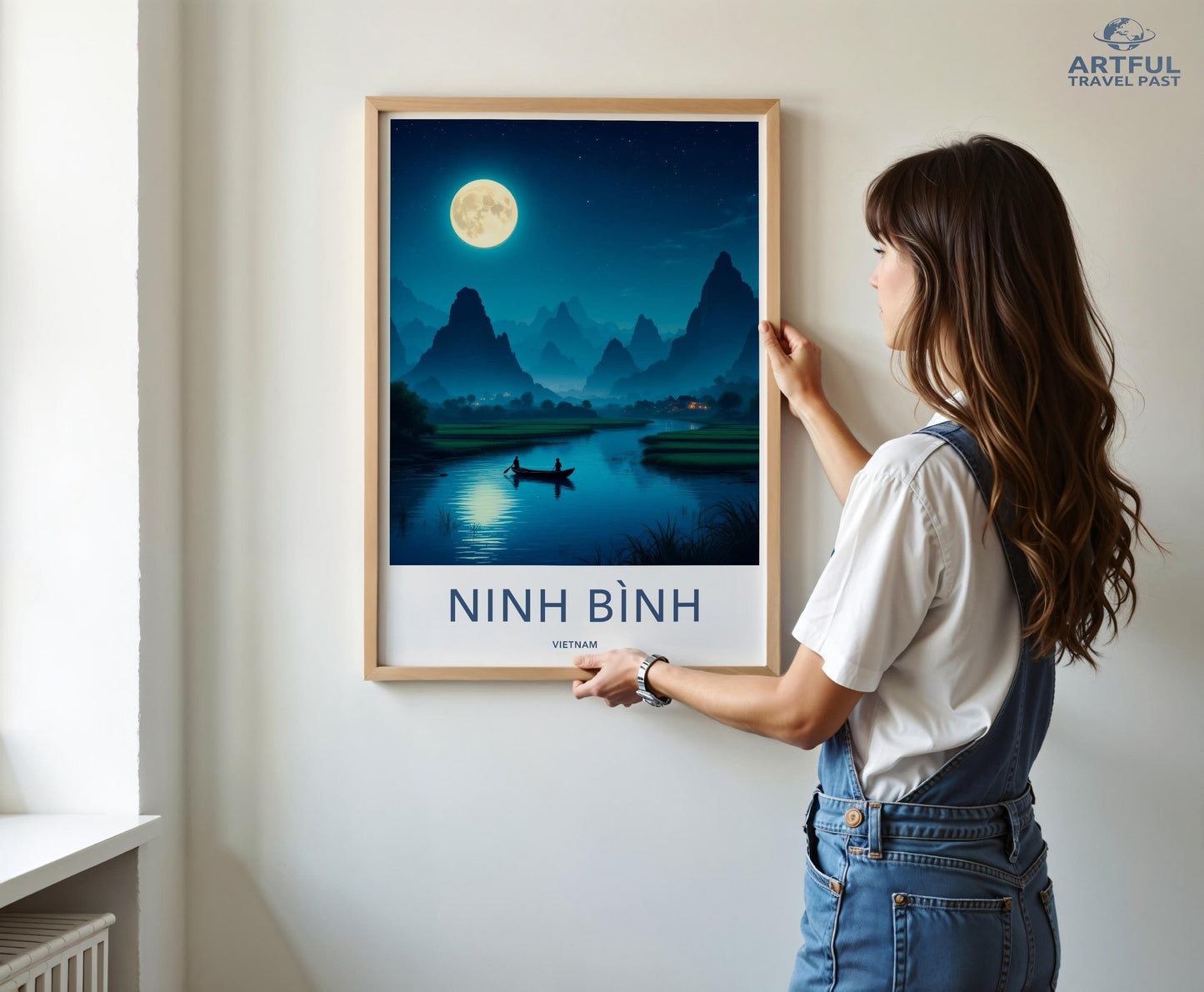 Ninh Binh Poster - Vietnam Wall Art