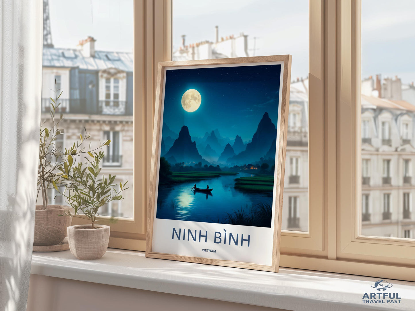 Ninh Binh Poster - Vietnam Wall Art