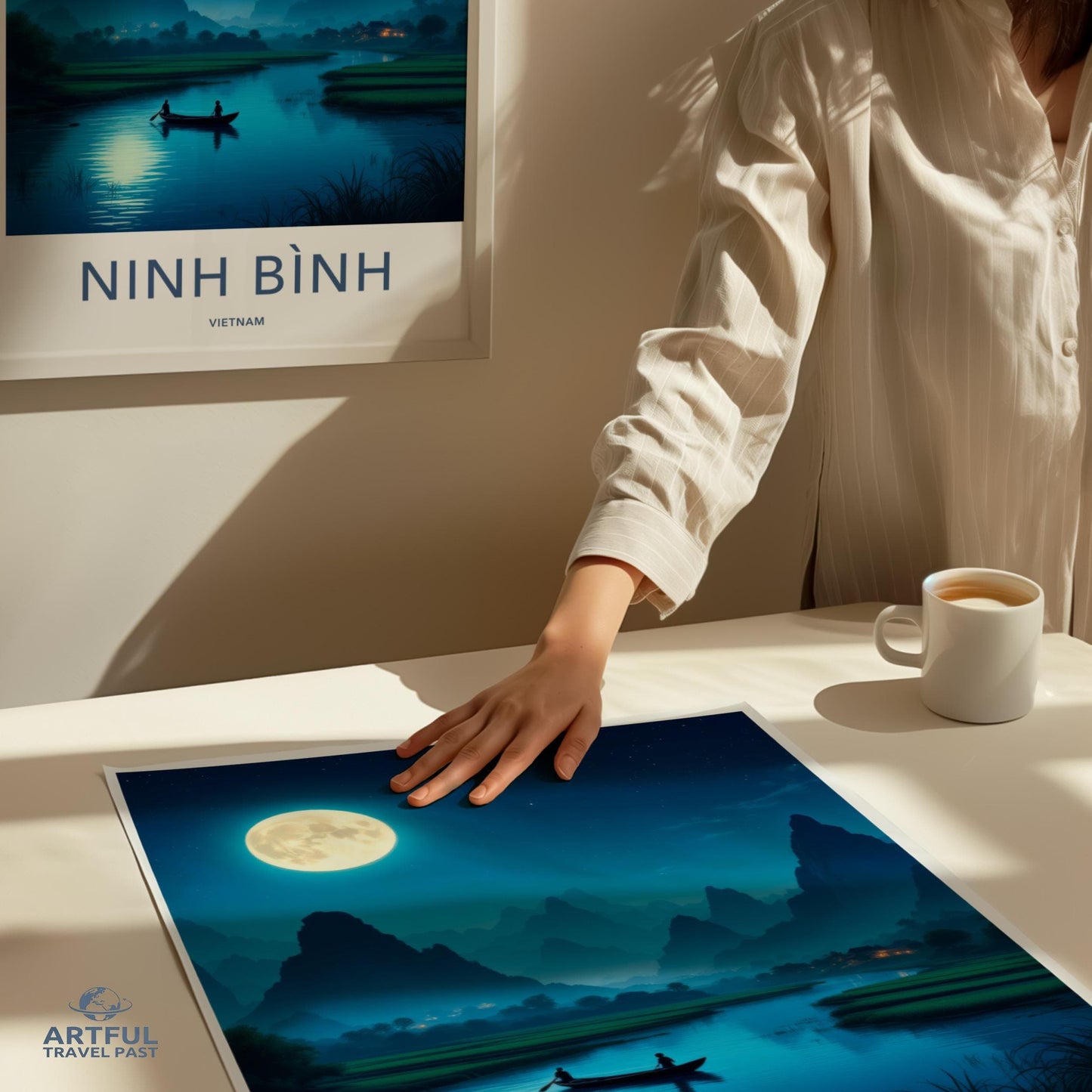 Ninh Binh Poster - Vietnam Wall Art