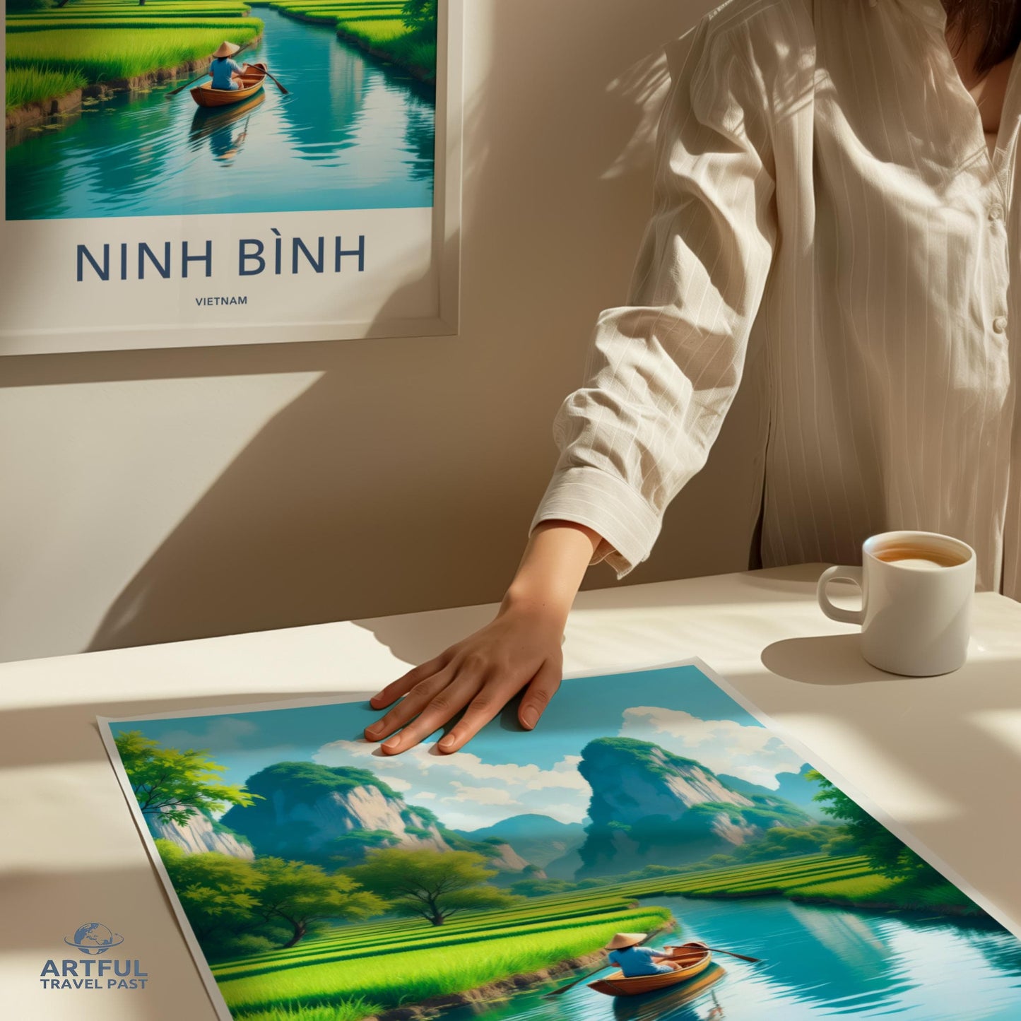 Ninh Binh Poster - Vietnam Wall Art