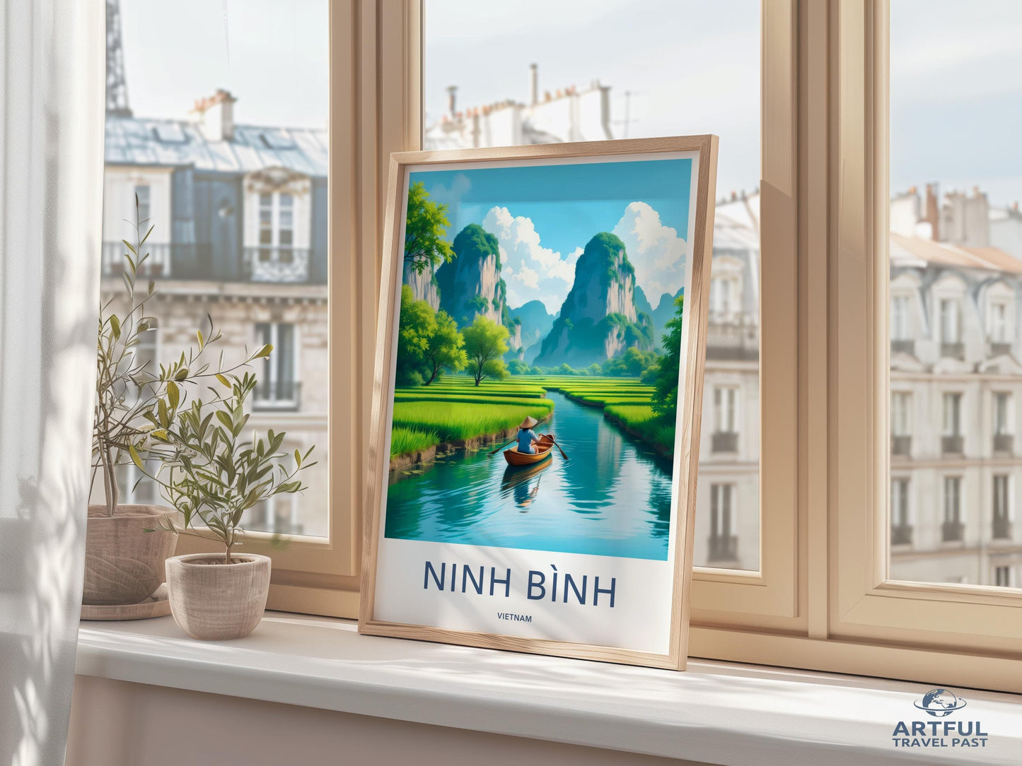 Ninh Binh Poster - Vietnam Wall Art