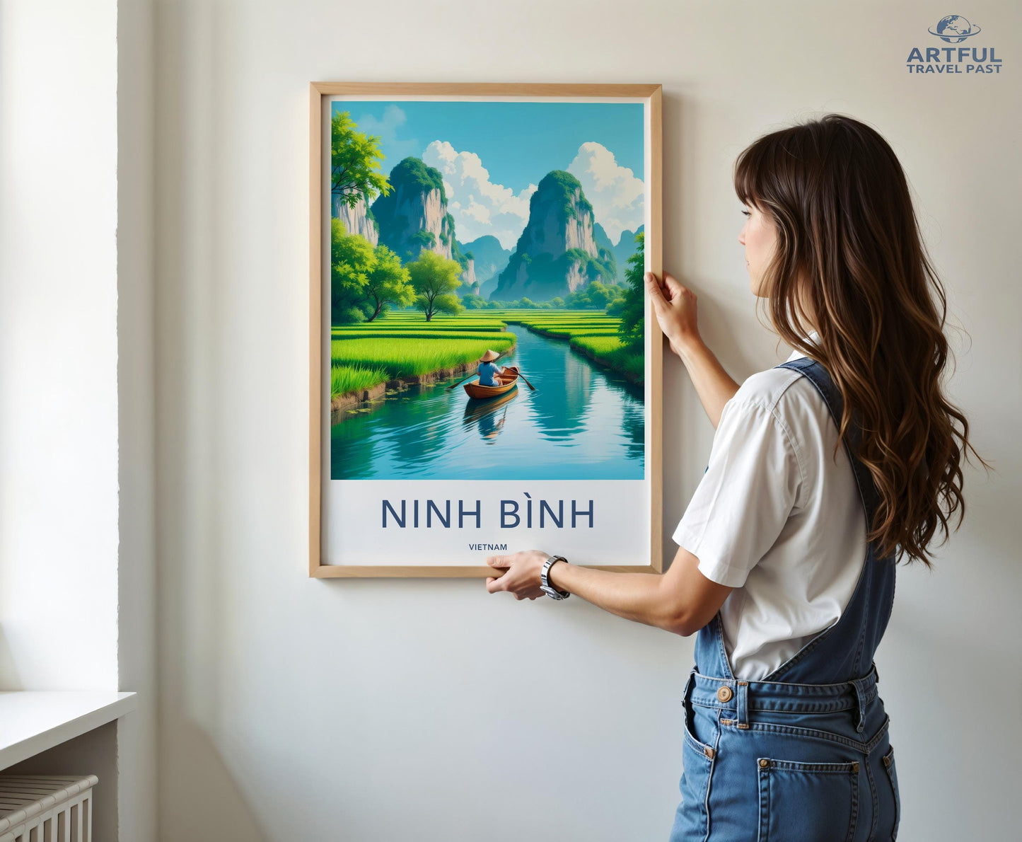 Ninh Binh Poster - Vietnam Wall Art