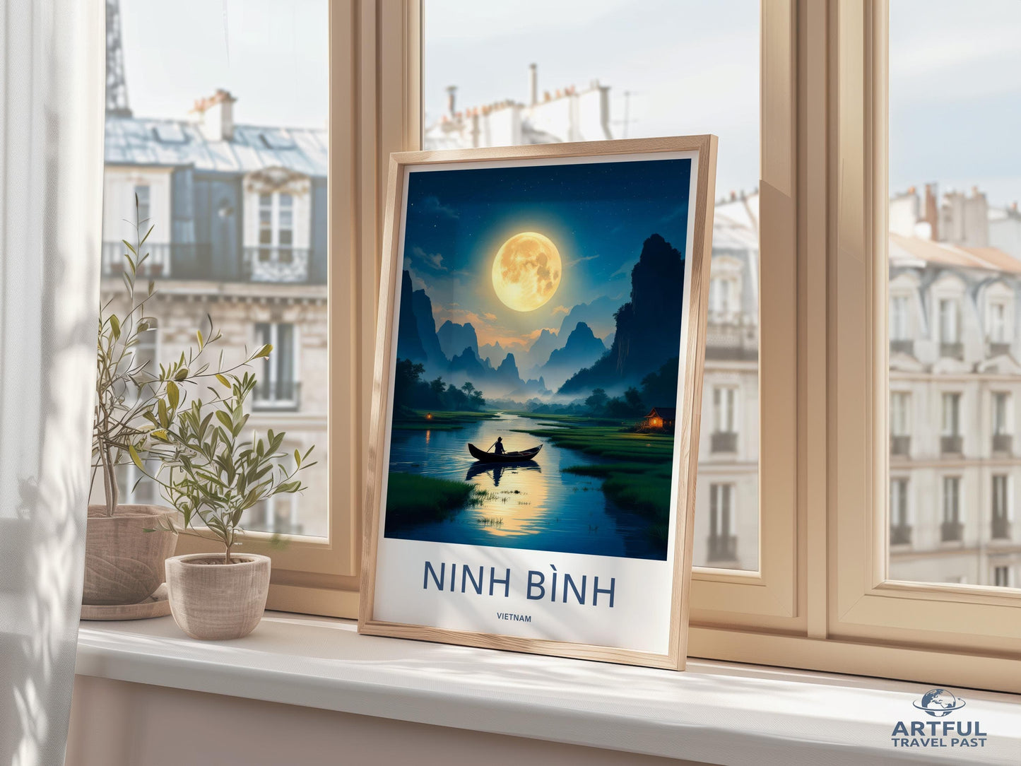 Ninh Binh Poster - Vietnam Wall Art