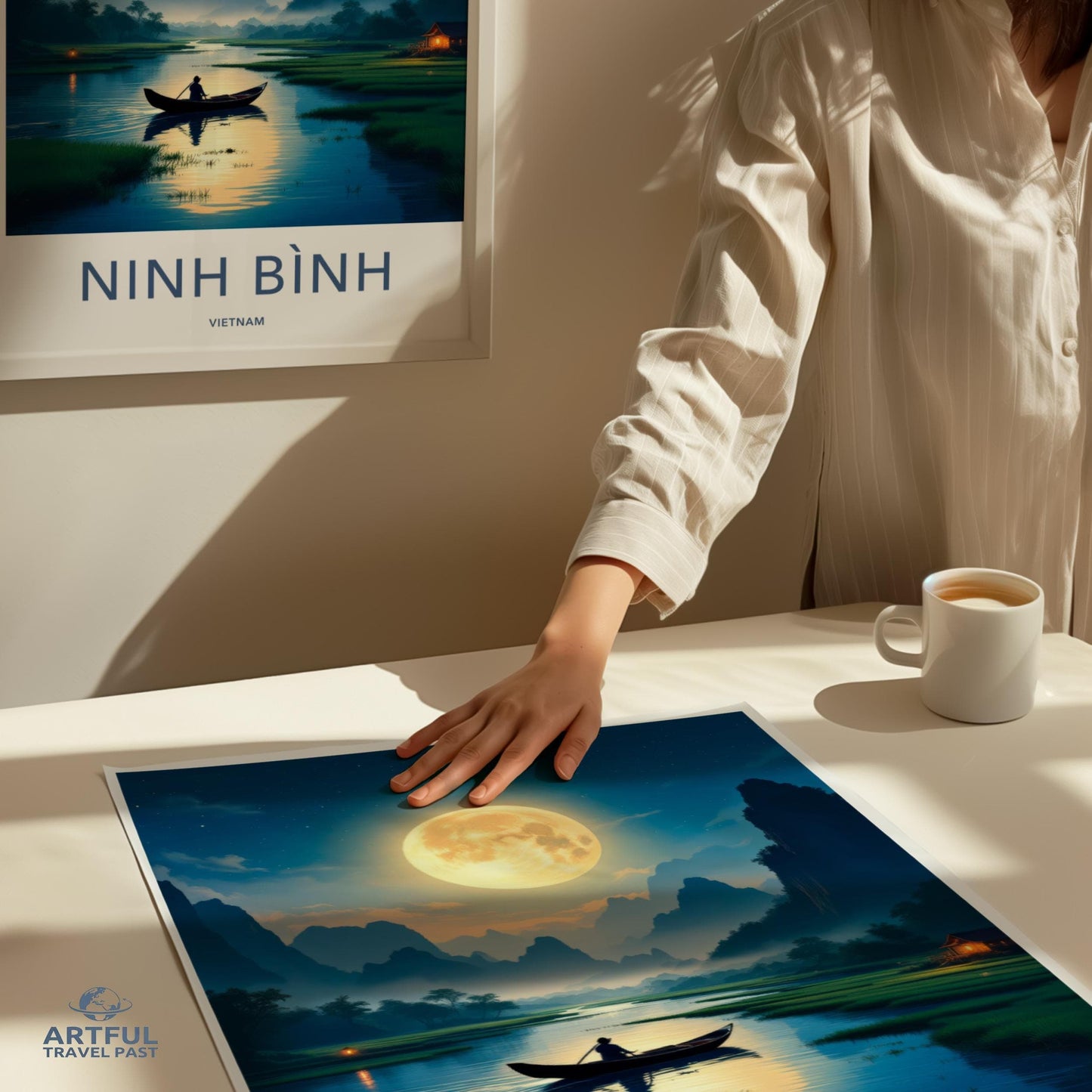 Ninh Binh Poster - Vietnam Wall Art