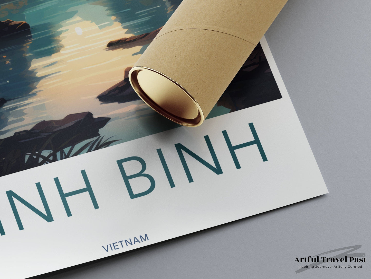 Ninh Binh Poster | Vietnam Wall Art | Asia Decor