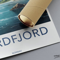 Nordfjord Poster - Norway Wall Art
