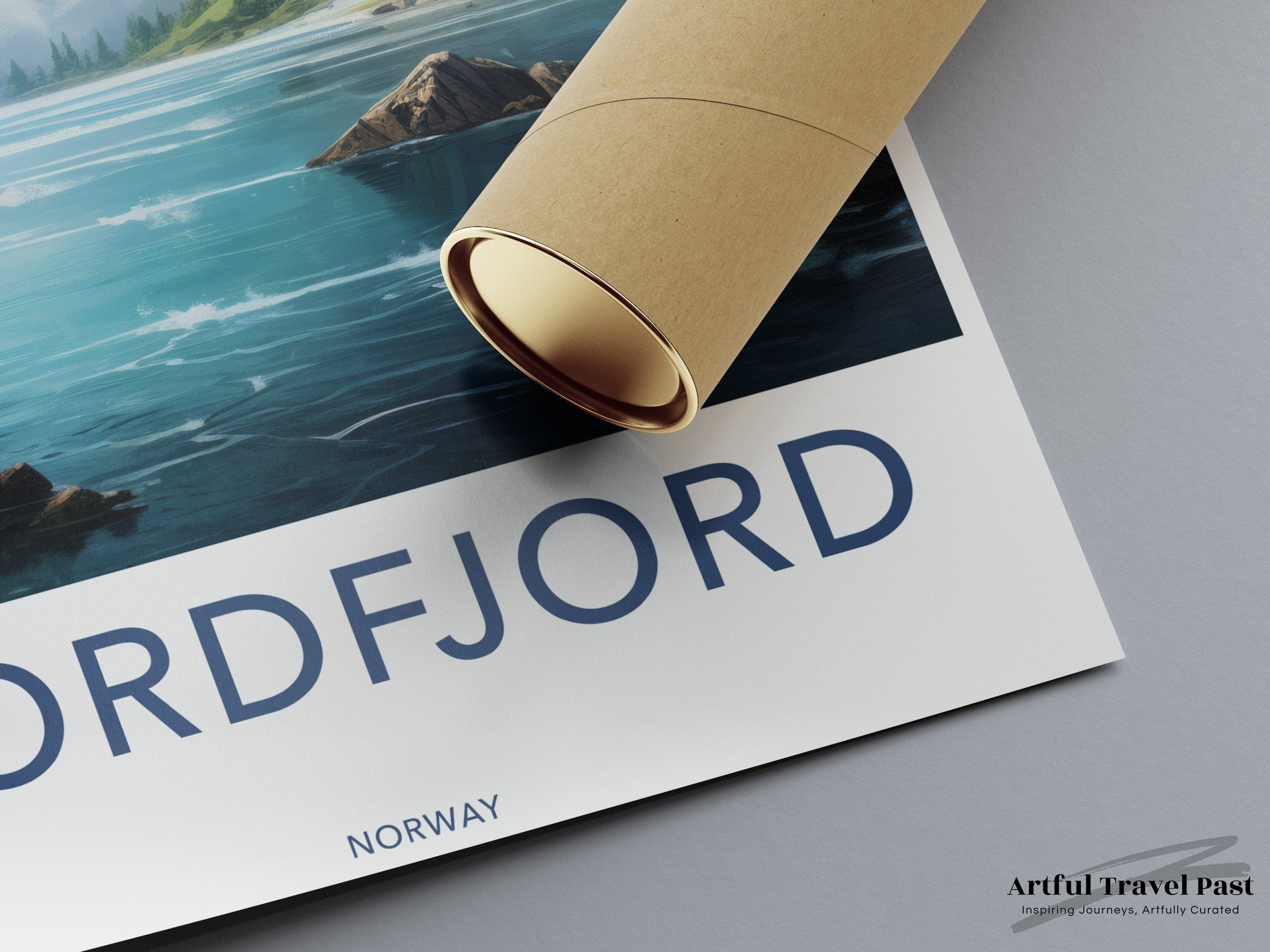 Nordfjord Poster - Norway Wall Art