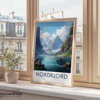 Nordfjord Poster - Norway Wall Art