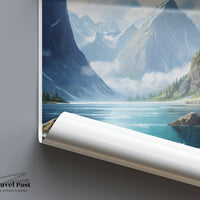 Nordfjord Poster - Norway Wall Art