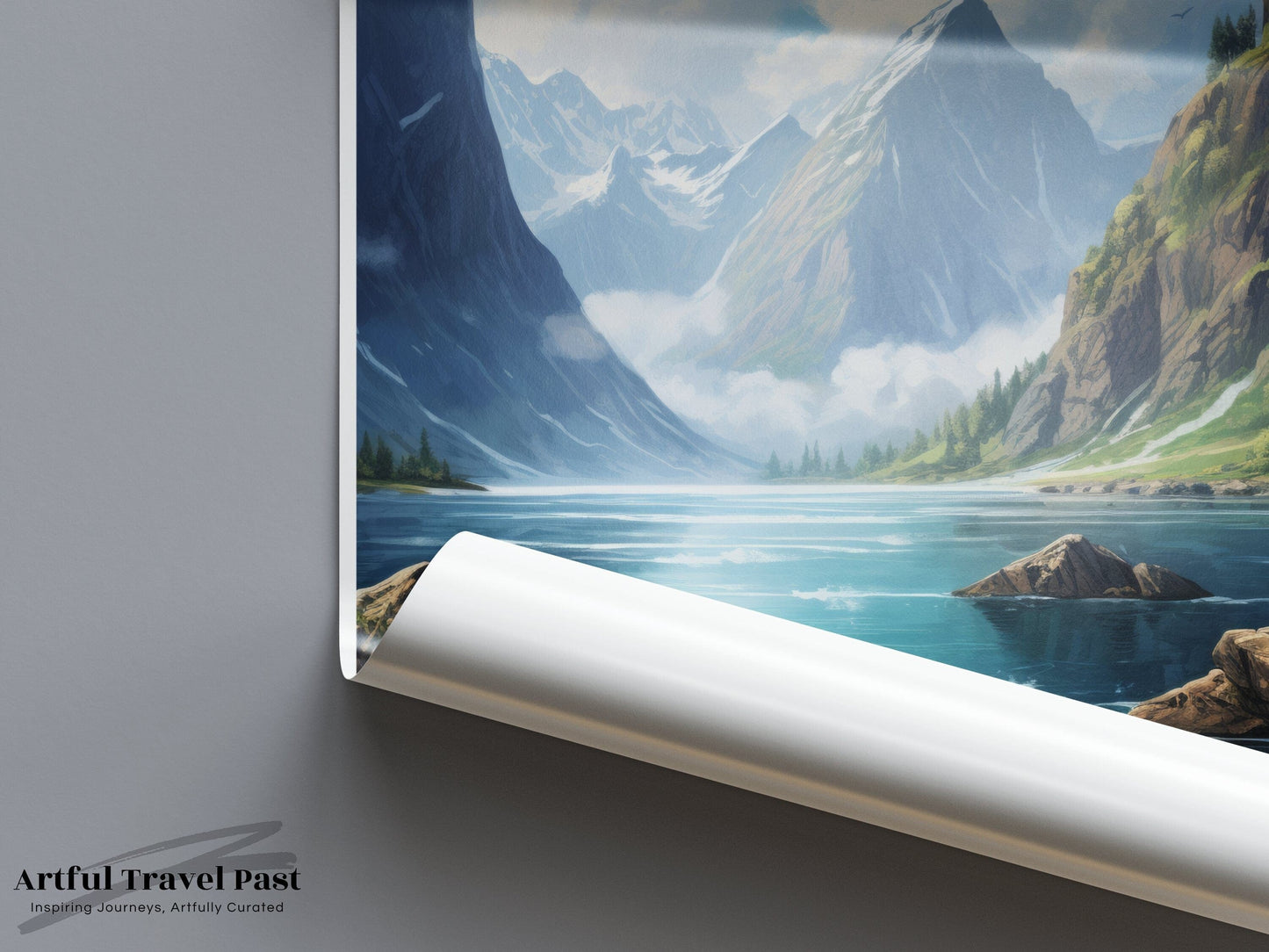 Nordfjord Poster - Norway Wall Art