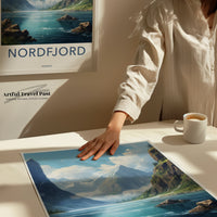 Nordfjord Poster - Norway Wall Art
