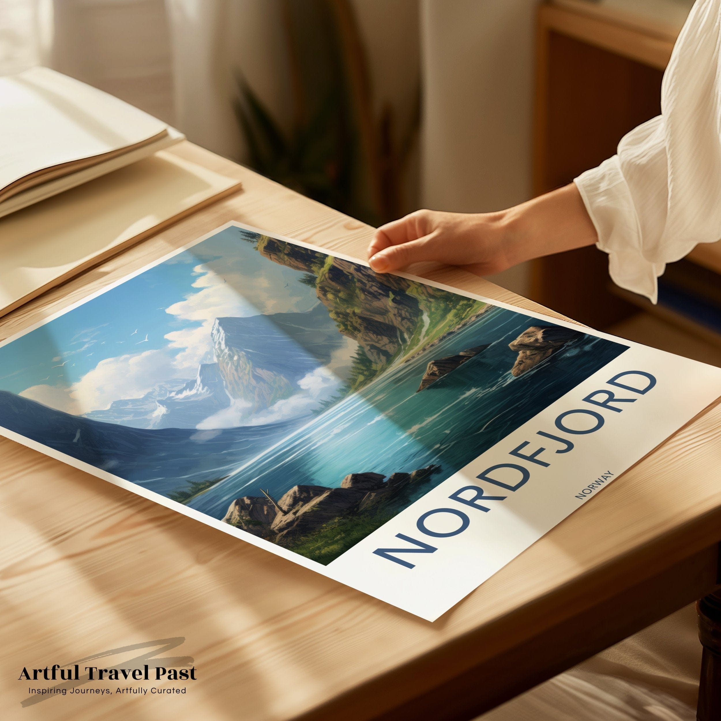 Nordfjord Poster - Norway Wall Art