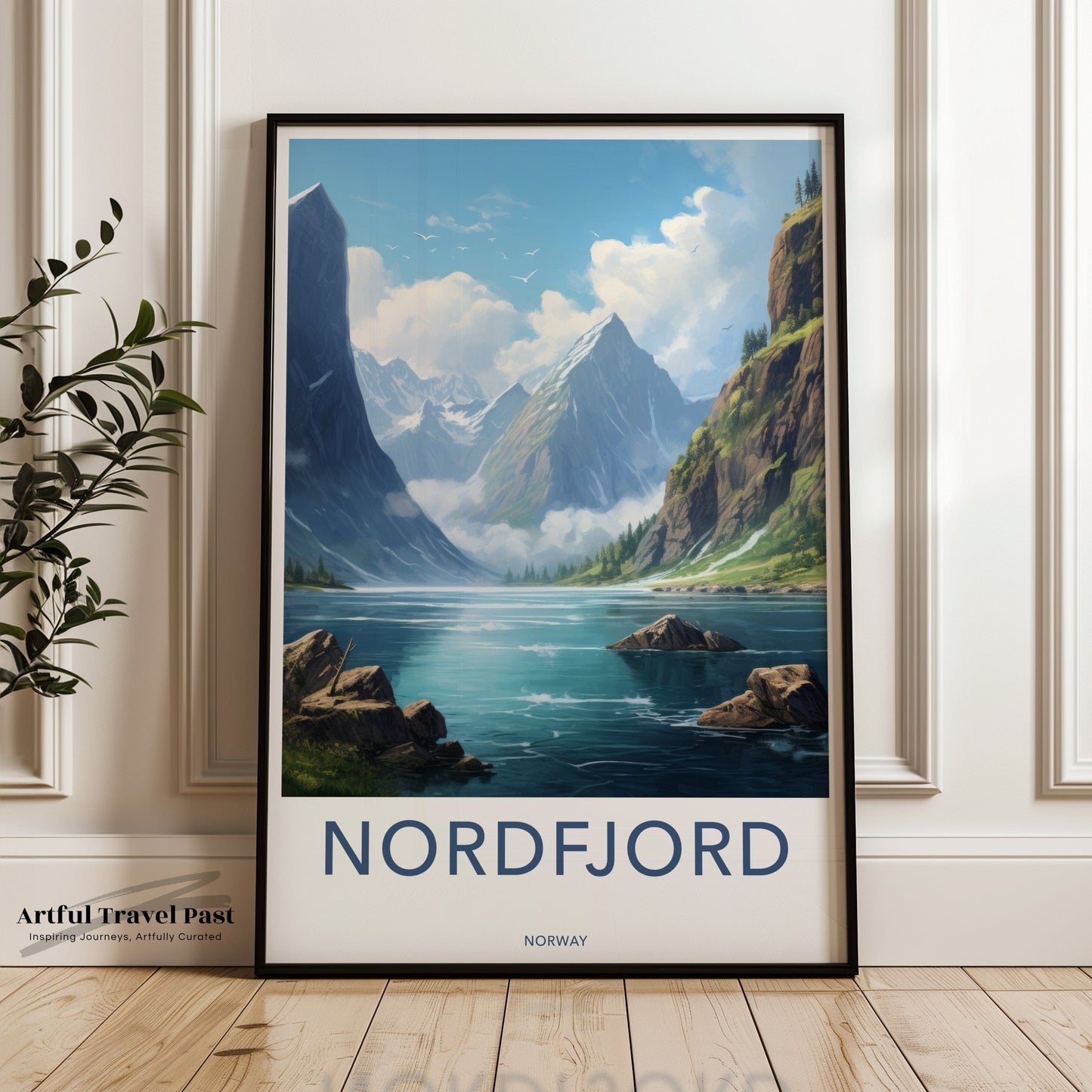 Nordfjord Poster - Norway Wall Art