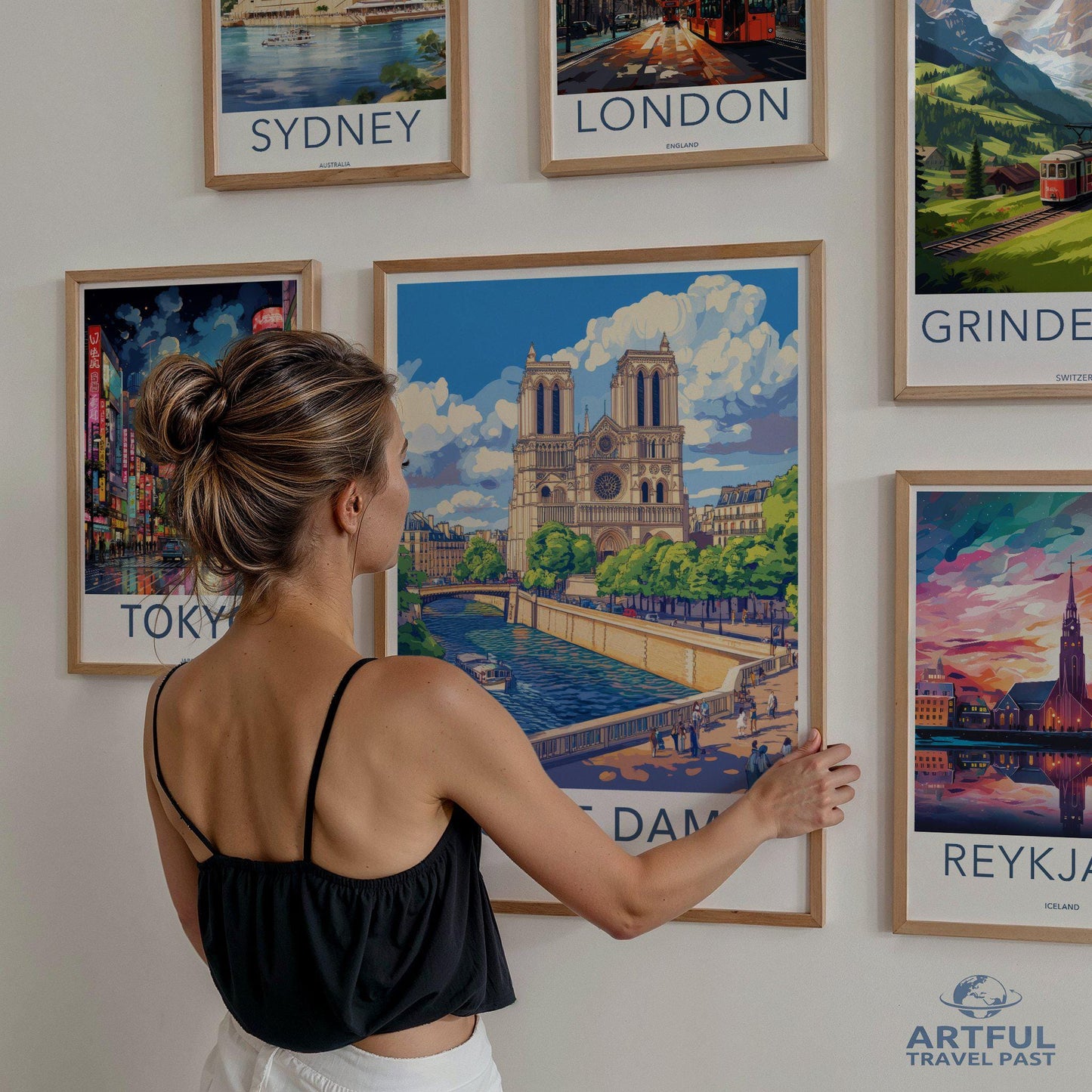 Notre Dame Poster - France Wall Art