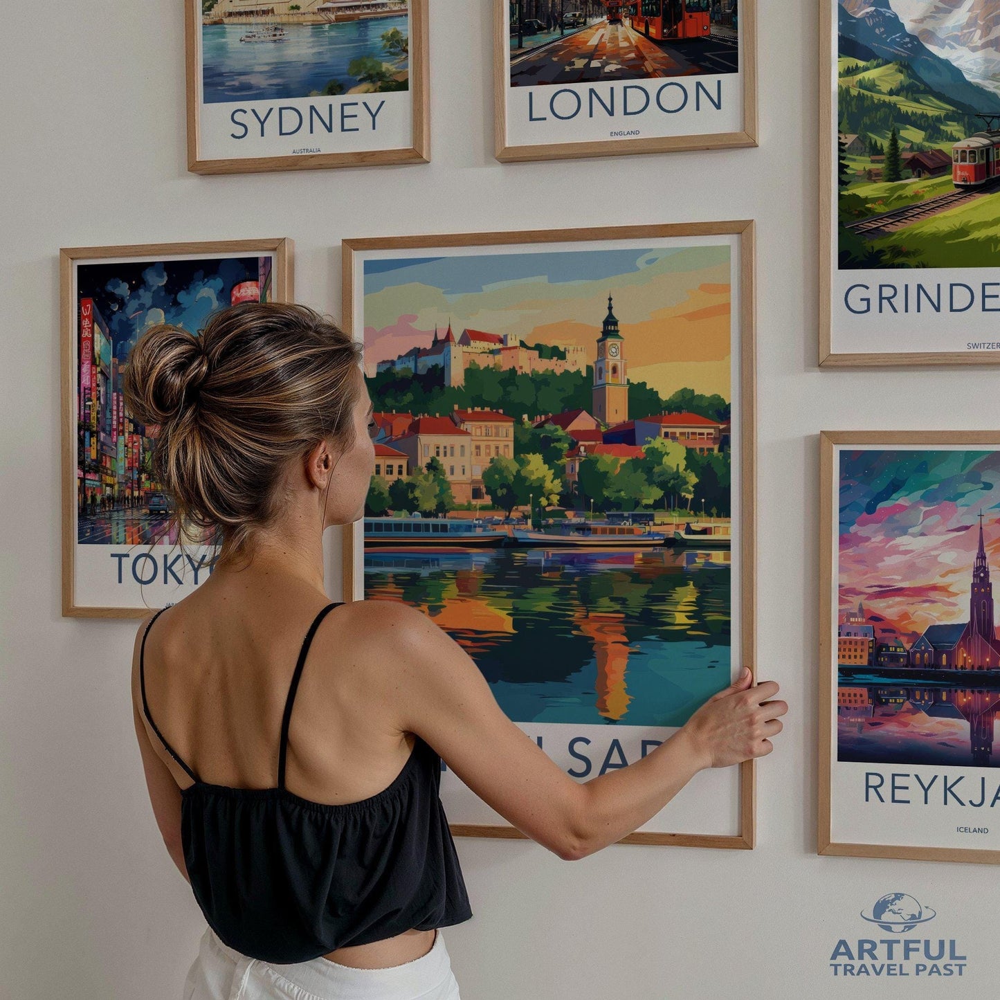 Novi Sad Poster - Serbia Wall Art