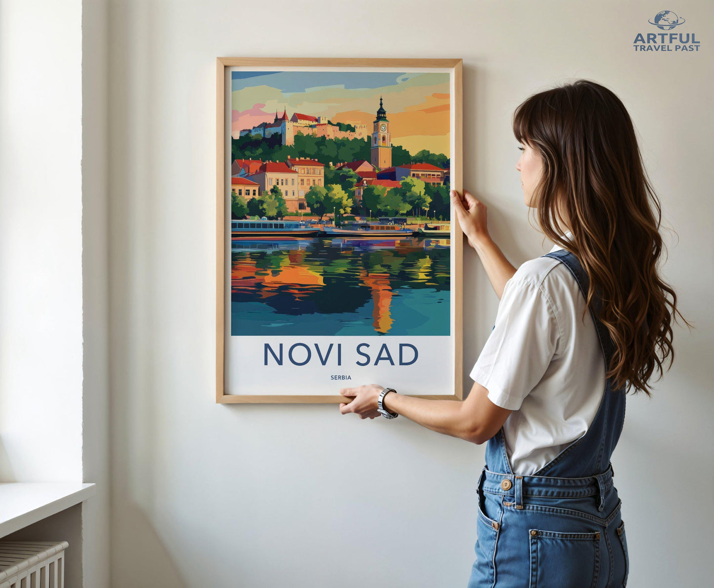 Novi Sad Poster - Serbia Wall Art