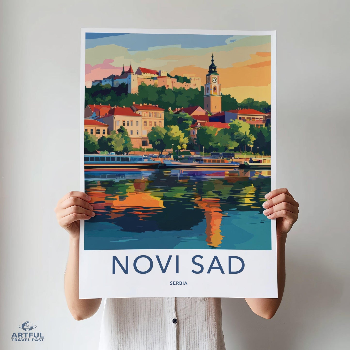Novi Sad Poster - Serbia Wall Art