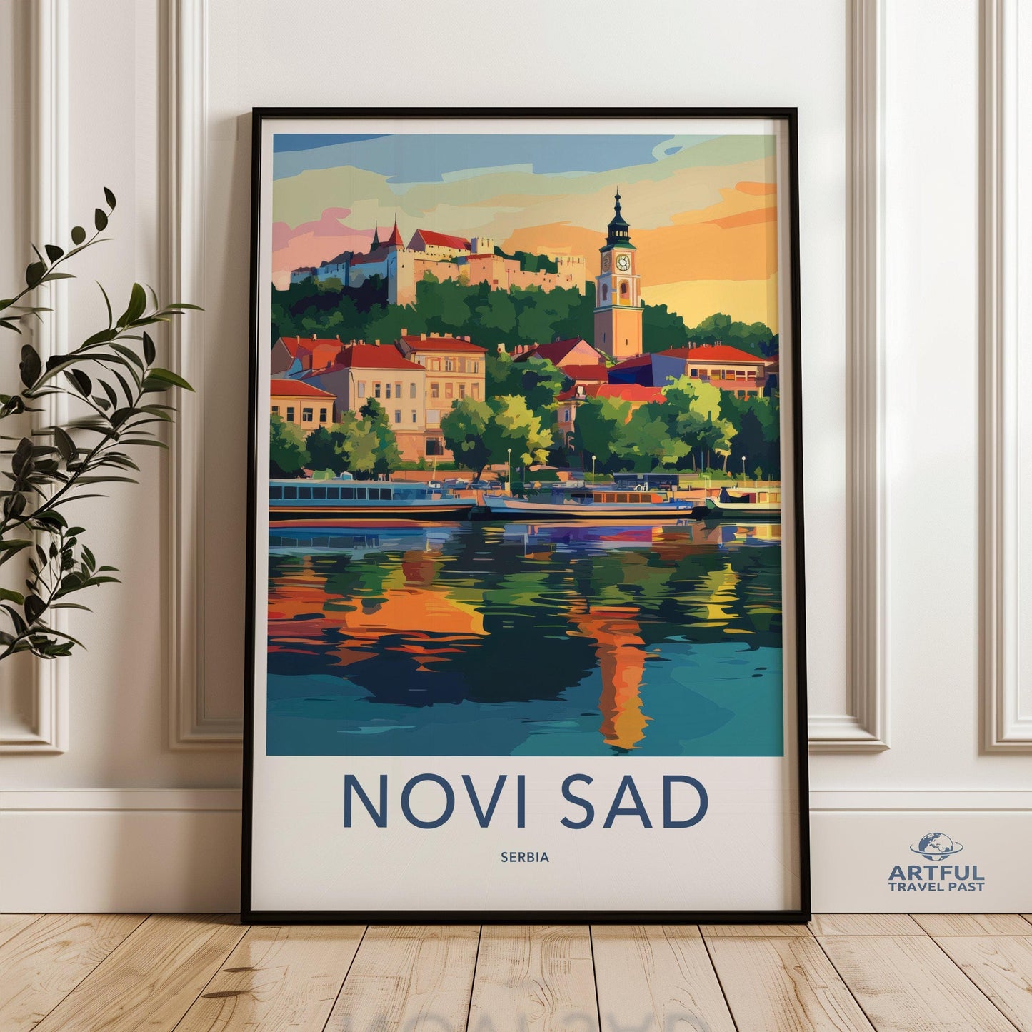 Novi Sad Poster - Serbia Wall Art