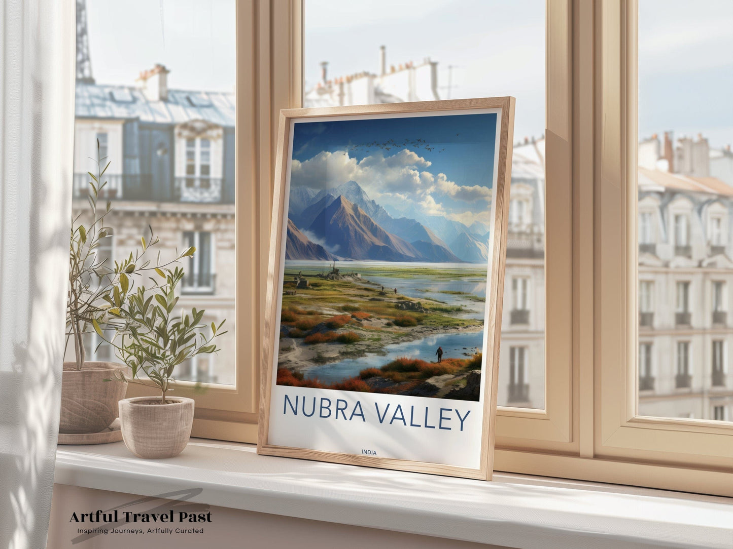 Nubra Valley Poster - Ladakh Wall Art