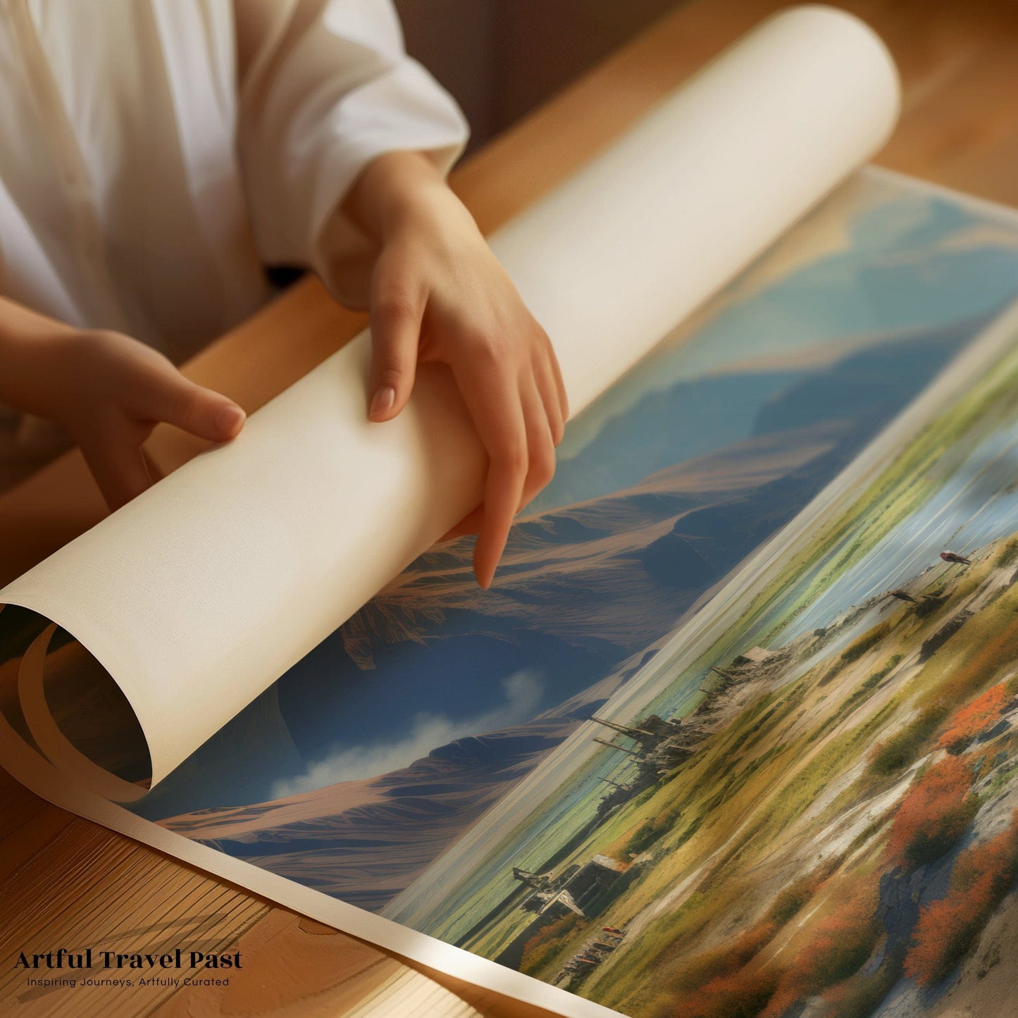 Nubra Valley Poster - Ladakh Wall Art
