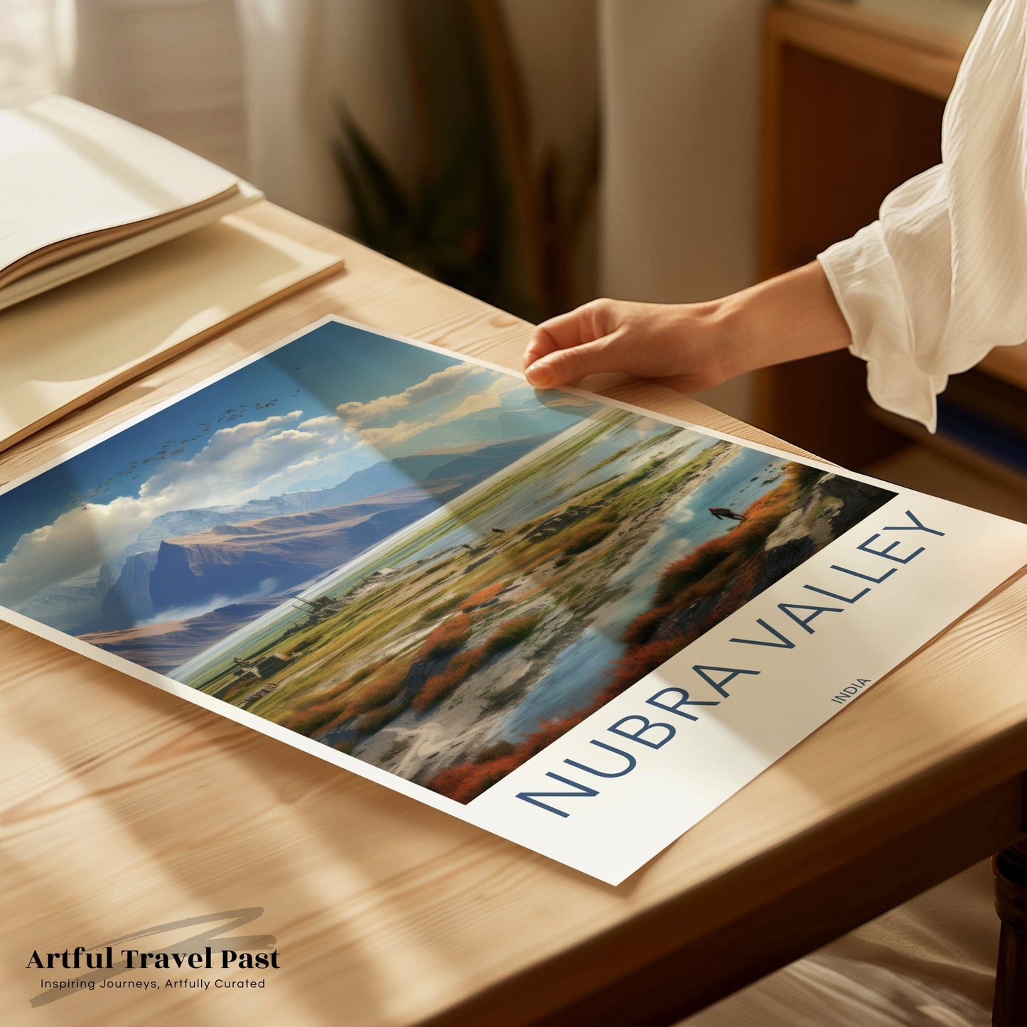 Nubra Valley Poster - Ladakh Wall Art