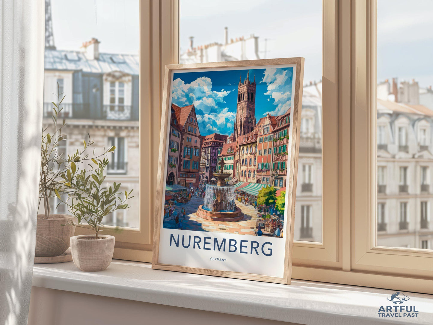 Nuremberg Germany Poster – Wall Art