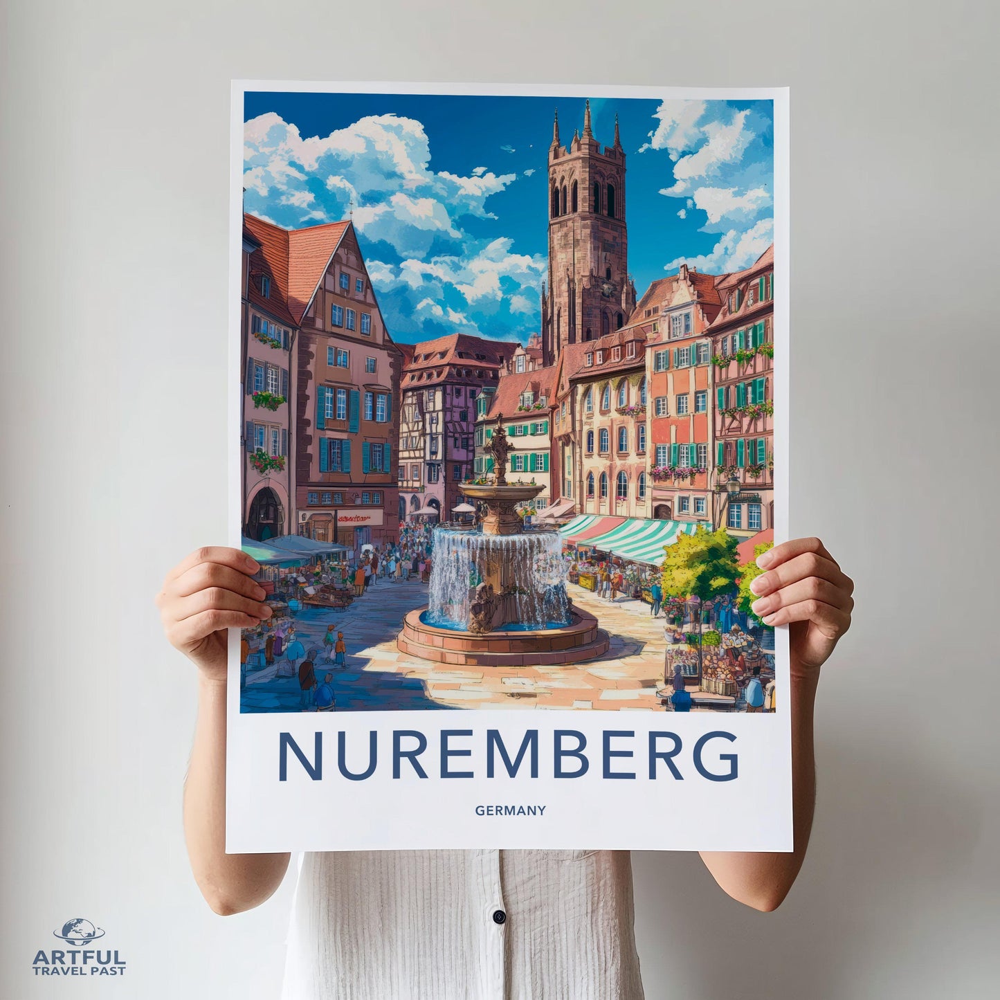 Nuremberg Germany Poster – Wall Art