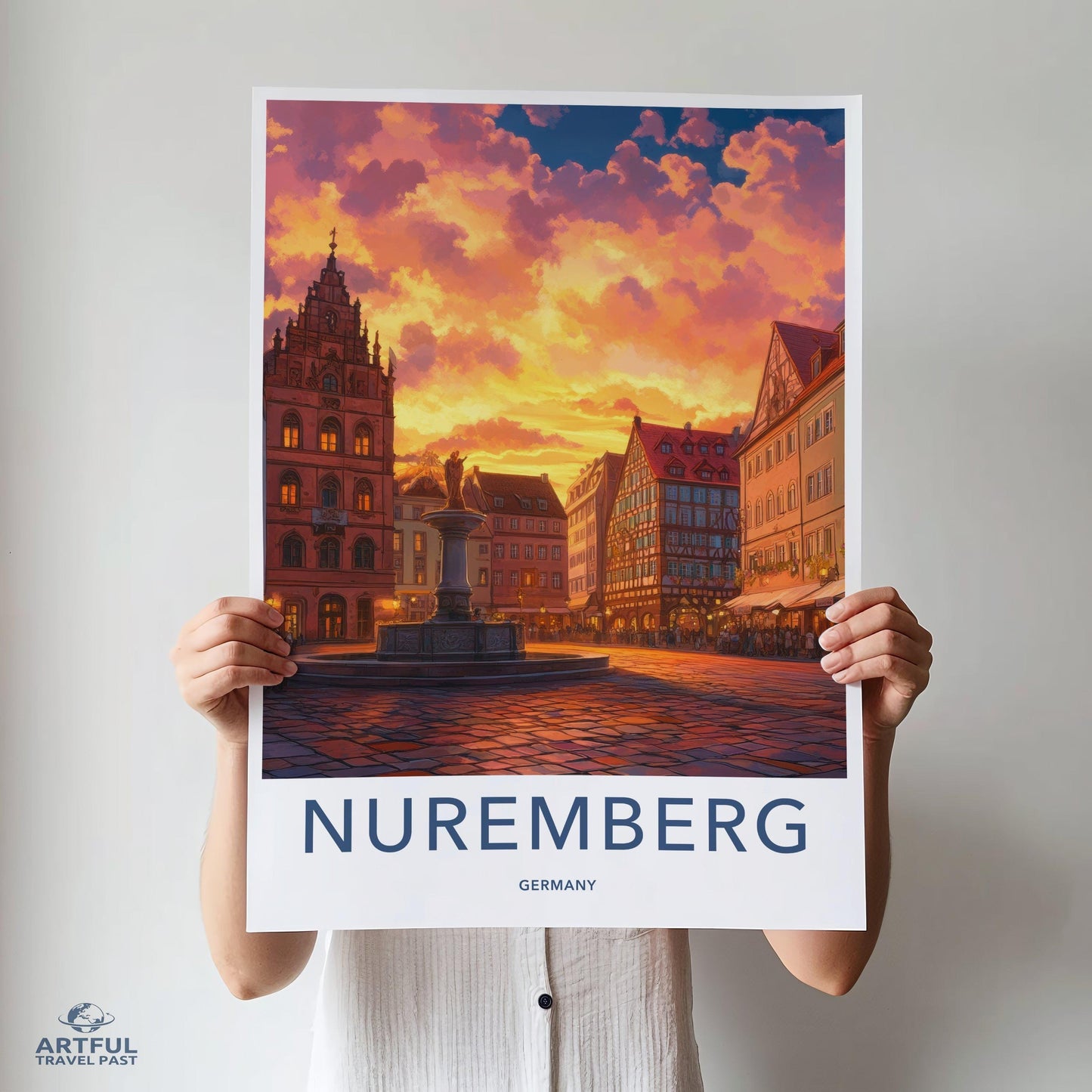 Nuremberg Germany Poster – Wall Art