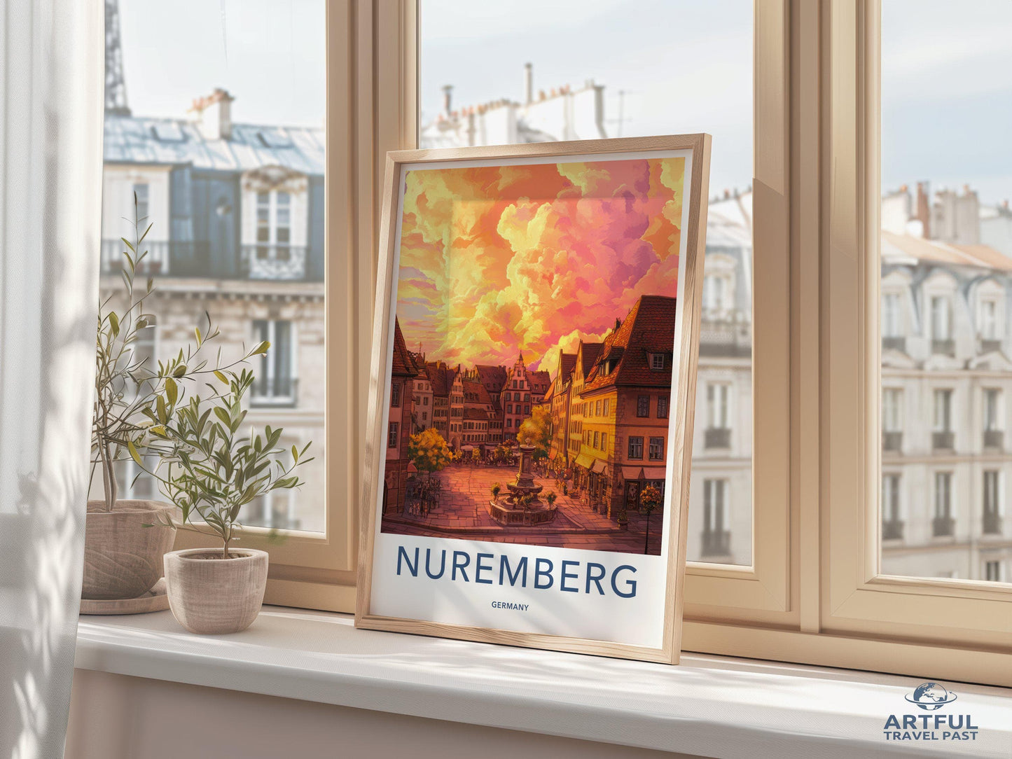 Nuremberg Poster – Germany Wall Art