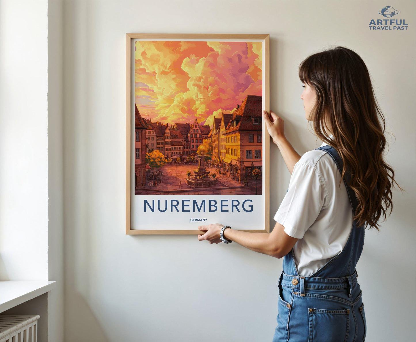 Nuremberg Poster – Germany Wall Art