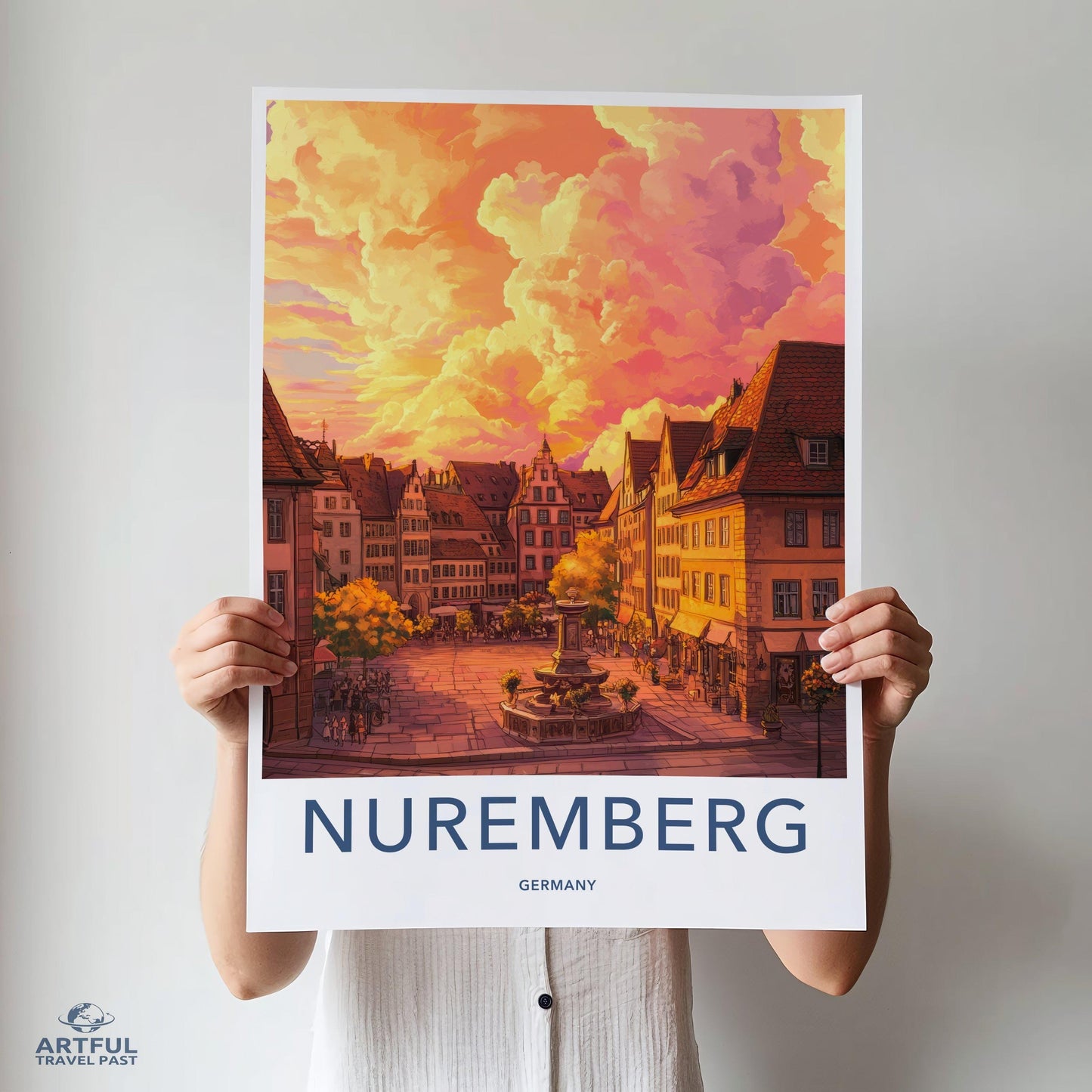 Nuremberg Poster – Germany Wall Art