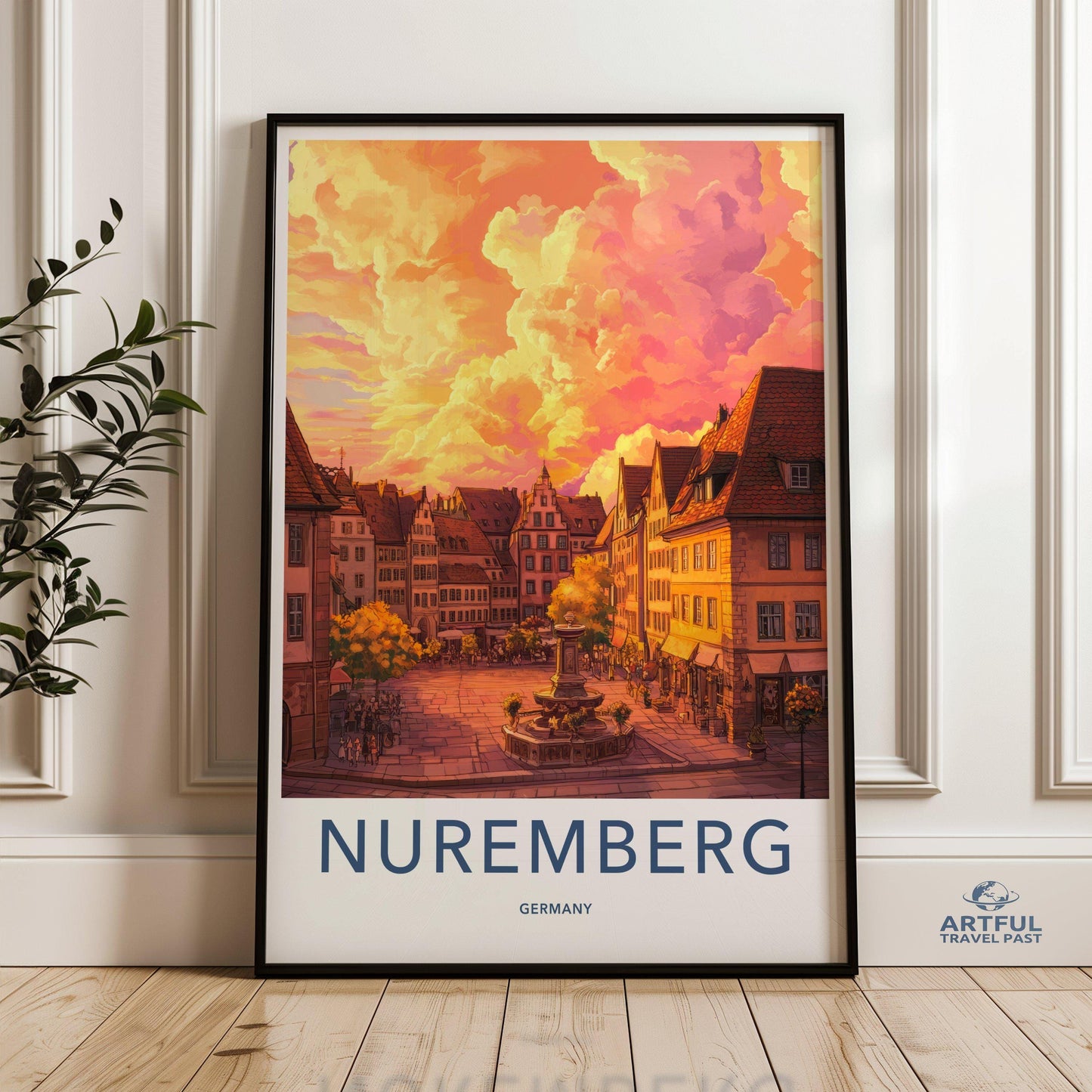 Nuremberg Poster – Germany Wall Art