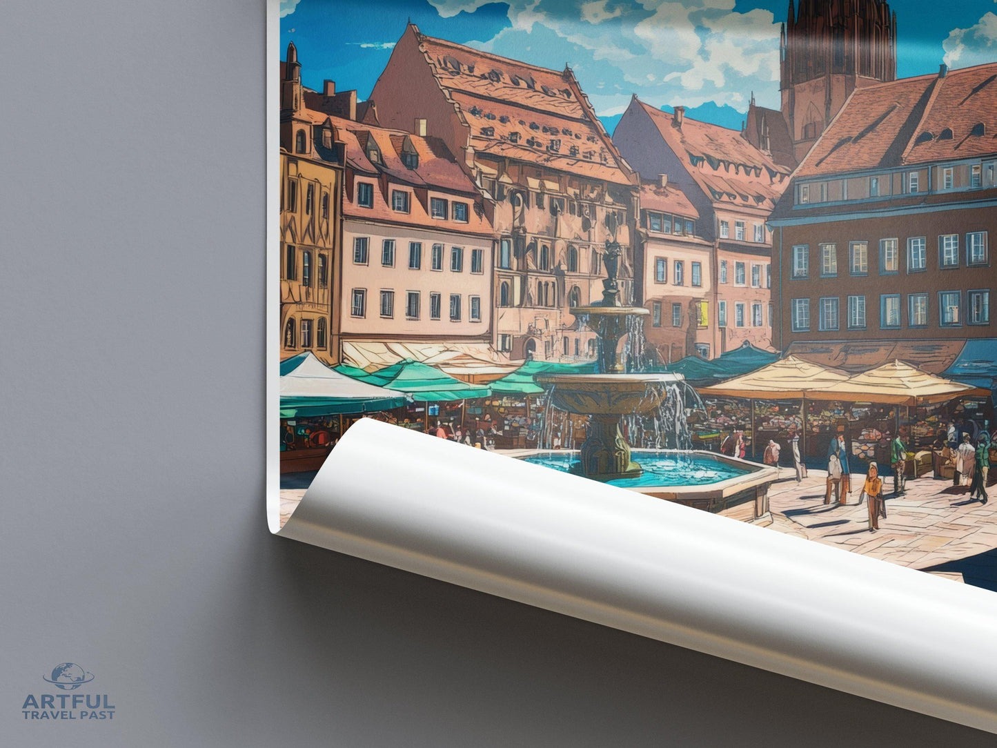 Nuremberg Poster – Germany Wall Art