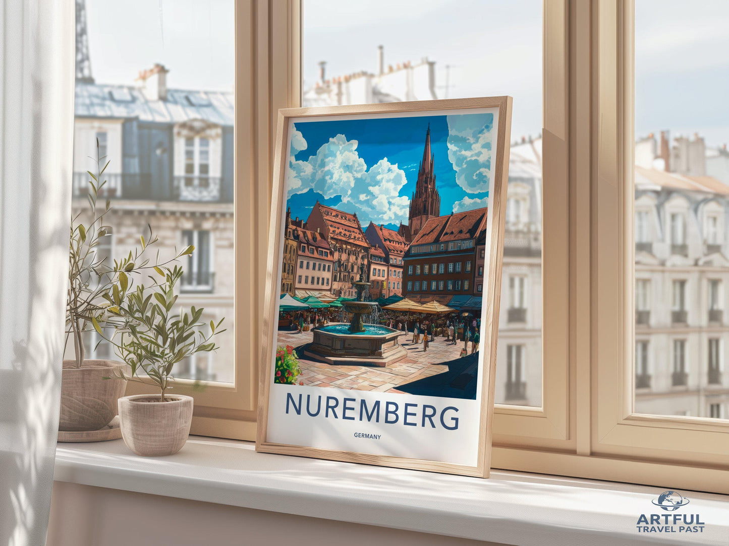 Nuremberg Poster – Germany Wall Art