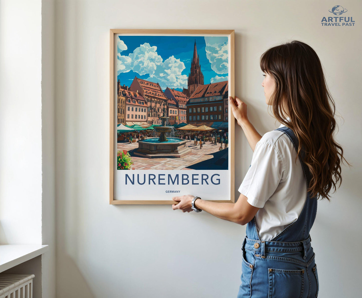Nuremberg Poster – Germany Wall Art