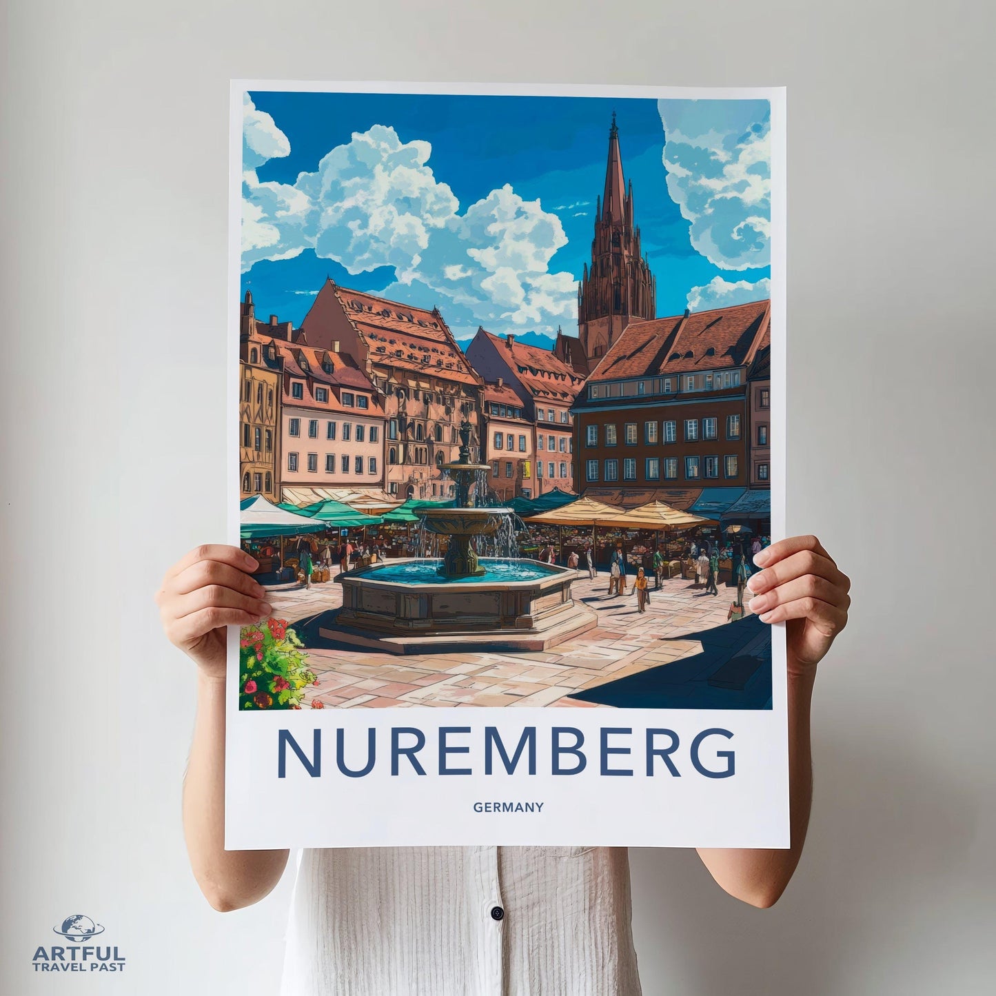 Nuremberg Poster – Germany Wall Art