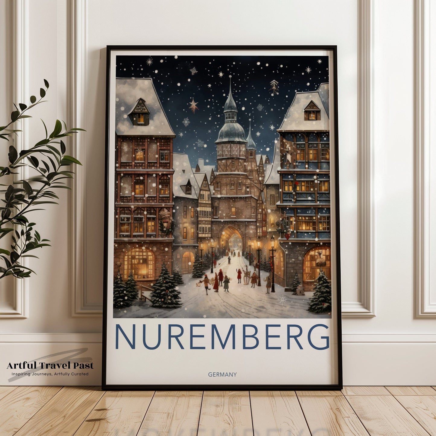 Nuremberg Poster – Germany Wall Art