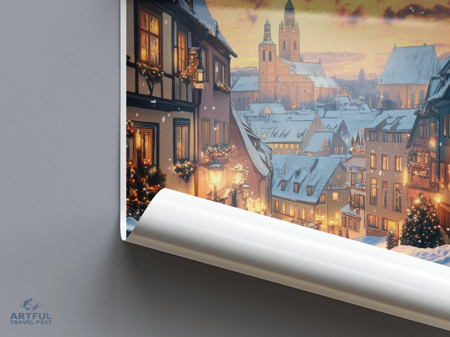 Nuremberg Poster | Germany Wall Art | Europe Decor
