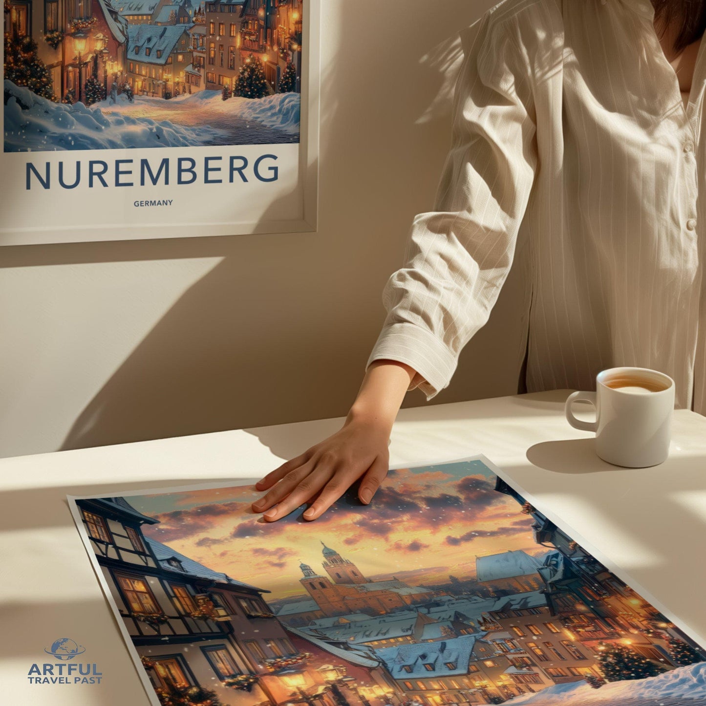 Nuremberg Poster | Germany Wall Art | Europe Decor